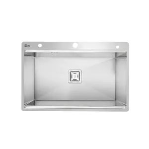 سینک ظرفشویی استیل مدل متا M77 توکار 