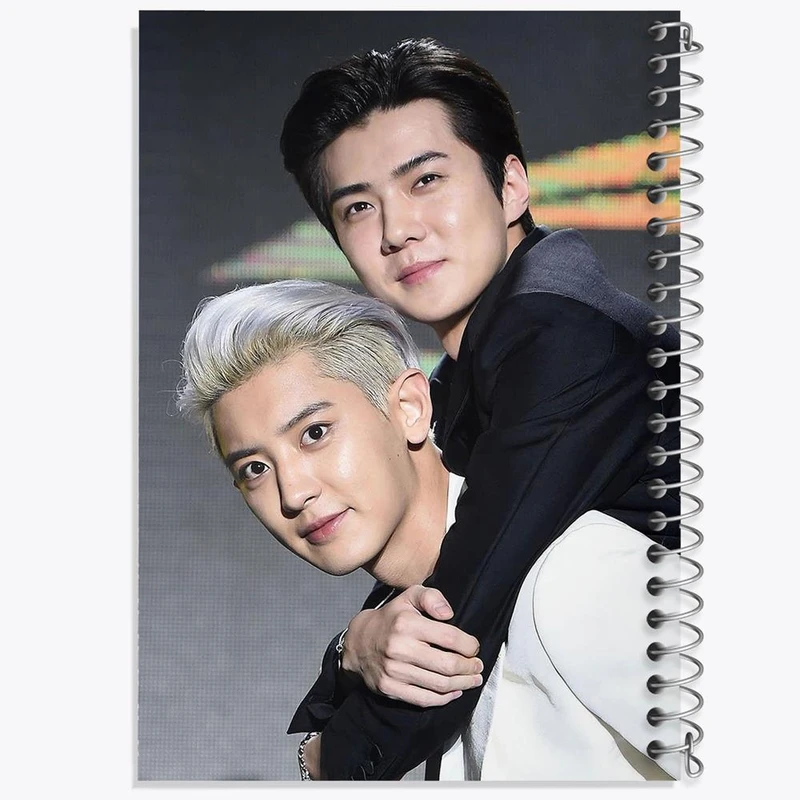 دفتر لیست خرید 50 برگ خندالو طرح گروه اکسو EXO کد 13553