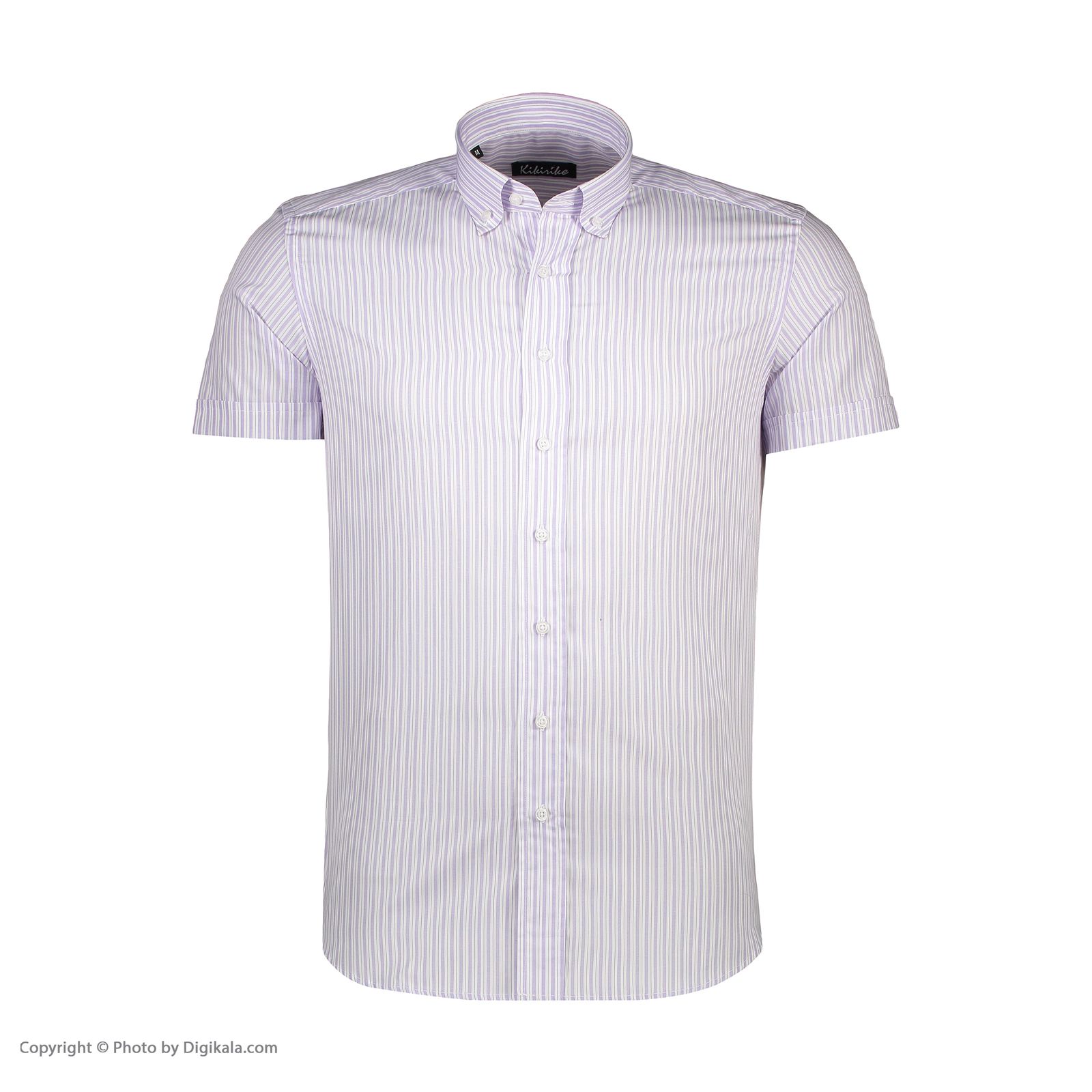 پیراهن آستین کوتاه مردانه کیکی رایکی مدل MBB20169-308 -  - 2