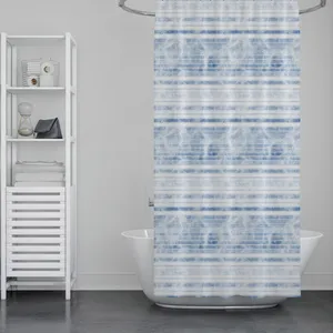پرده حمام دلفین مدل GU-3637 سایز 180x200سانتی متر