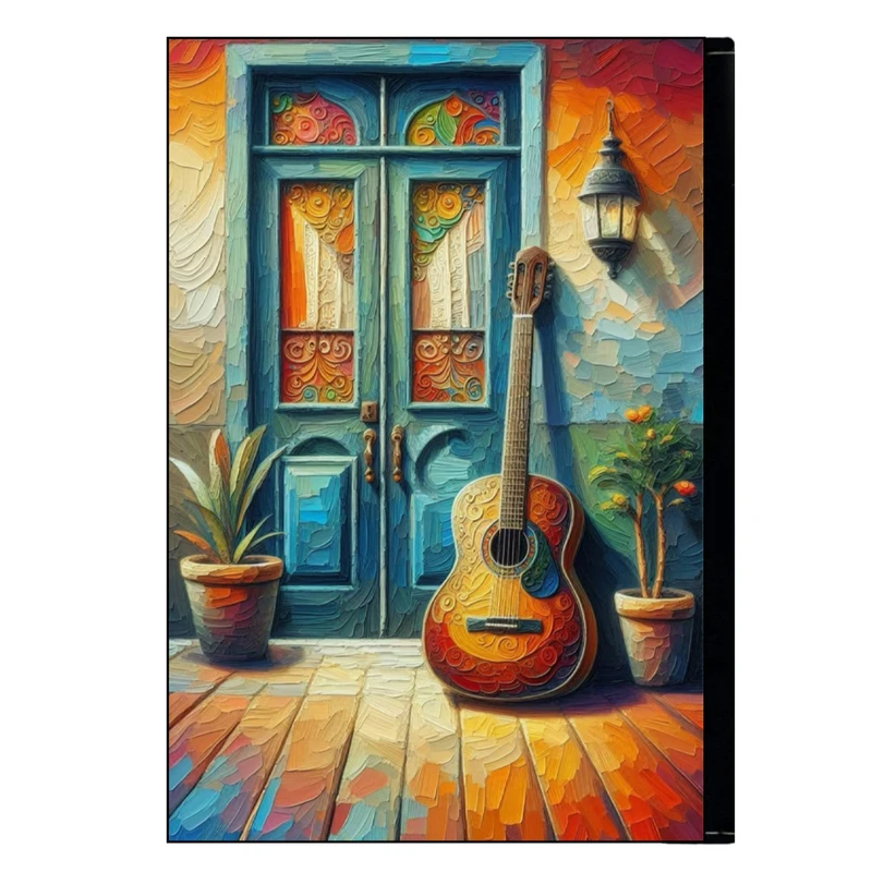 کلاسور مدل نقاشی گیتار