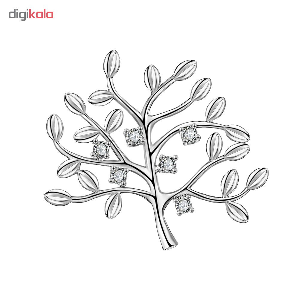 گل سینه گالری شمرون طرح درخت مدل BRC082S0 گل سینه گالری شمرون طرح درخت مدل BRC082S0