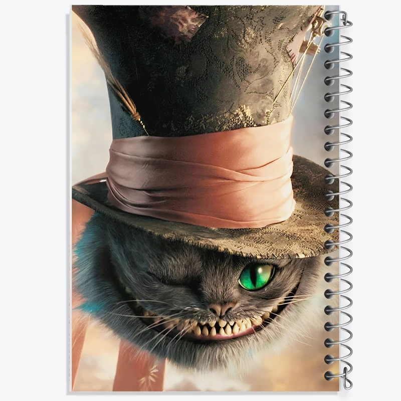 دفتر لیست خرید 50 برگ خندالو طرح آلیس در سرزمین عجایب کد N3459