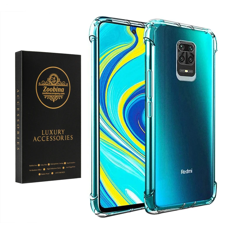   کاور زوبینا مدل Clear مناسب برای گوشی موبایل شیائومی Redmi Note 9S / 9 Pro