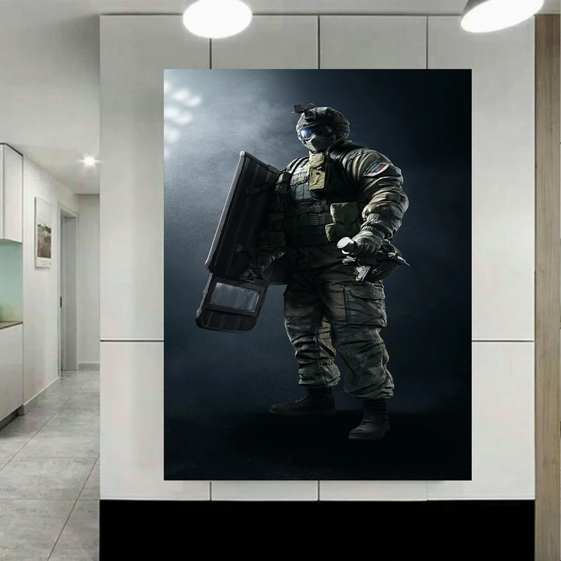 تابلو بوم طرح گیم Rainbowsixsiege مدل Fuze کد AR2746