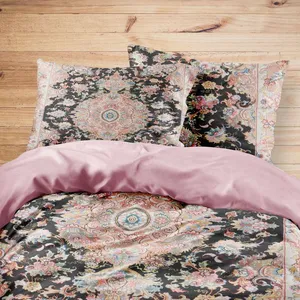 سرویس روتختی مدوپد طرح فرش تبریز مدل C-Tabriz51 یک نفره 4 تکه