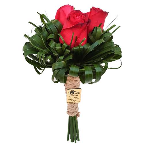 دسته گل رز کلبه گل سن سون مدل DG-11015