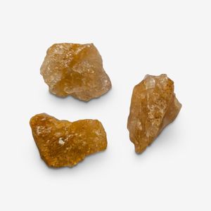 سنگ راف مدل سیترین مجموعه ۳ عددی 