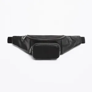 کیف کمری مردانه زارا مدل MONOCHROME 