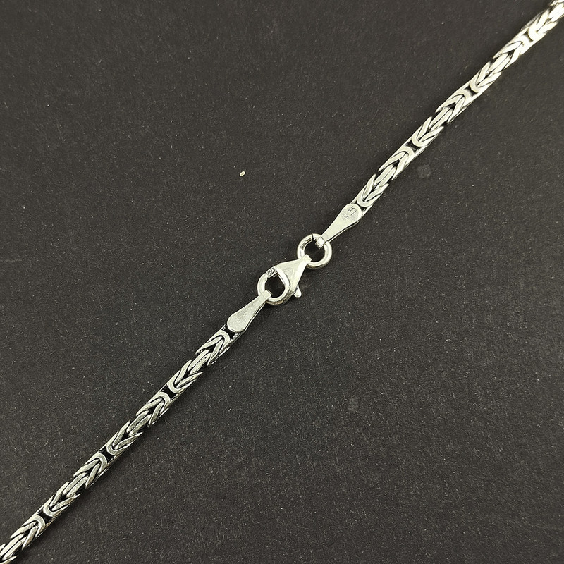 زنجیر نقره مردانه سلین کالا مدل فیگارو کد 15