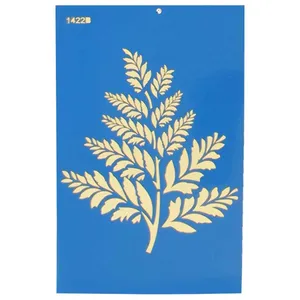 شابلون طرح برگ کد Fr524