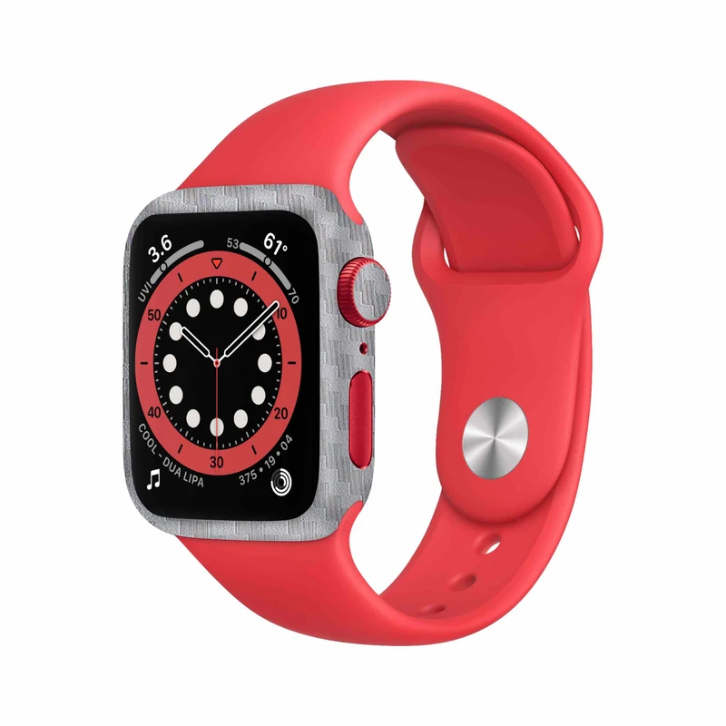 برچسب ماهوت طرح Steel-Fiber مناسب برای اپل واچ Watch 6 44mm