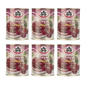 کمپوت آلبالو یک و یک - 370 گرم بسته 6 عددی