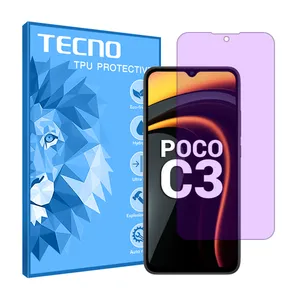 Tecno HyPRL model anti-ultraviolet screen protector suitable for Xiaomi Poco C3 mobile phone