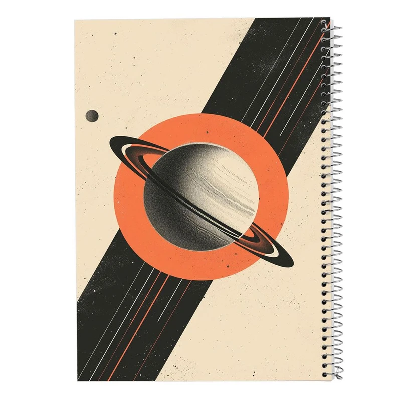 دفتر شطرنجی 50 برگ مدوپد طرح ماه کد DF15485