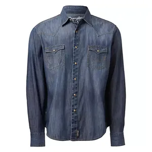 پیراهن آستین بلند مردانه رنگلر مدل جین MVR458D