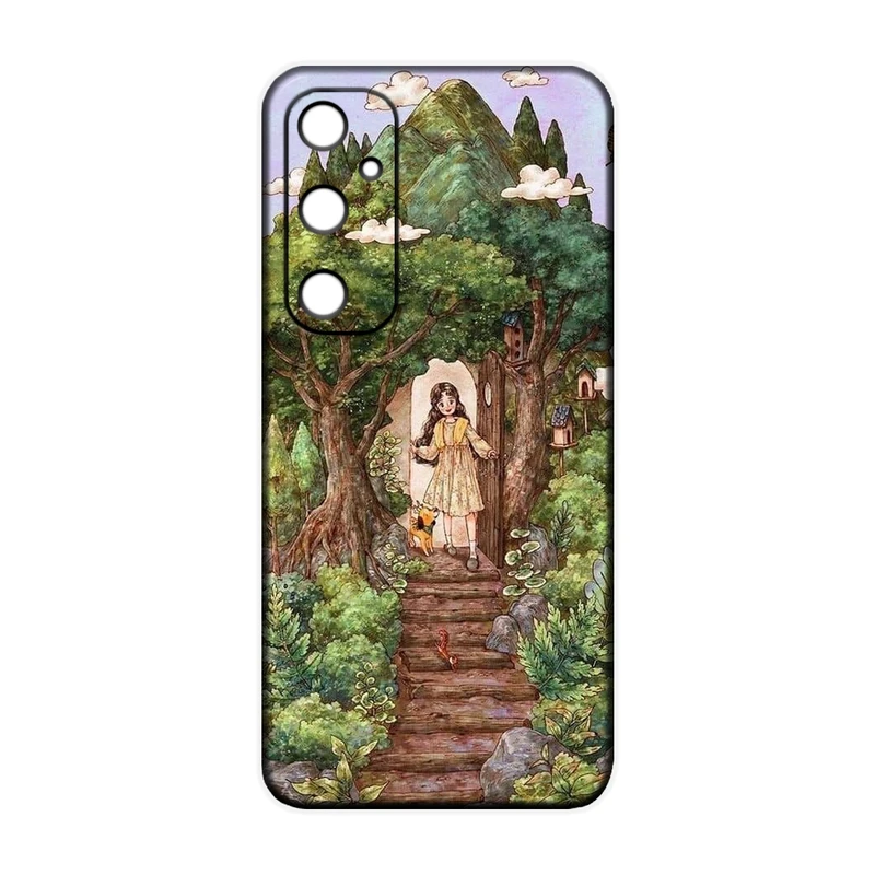 کاور طرح دخترانه  کد 255 مناسب برای گوشی موبایل سامسونگ Galaxy A56