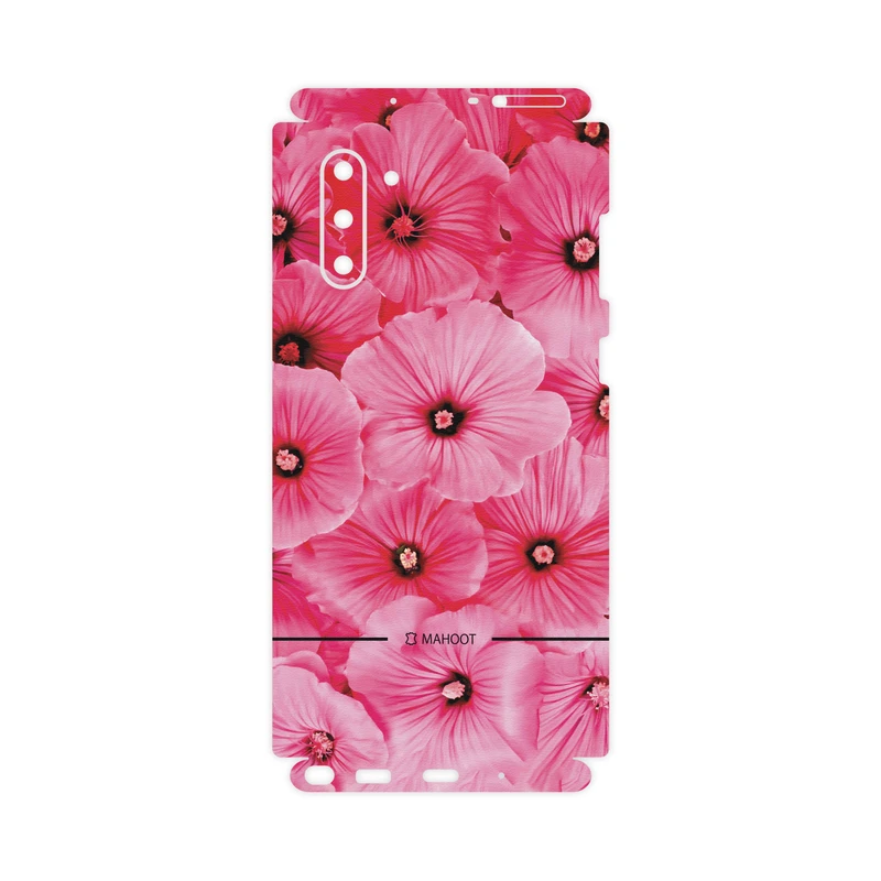 برچسب پوششی ماهوت مدل Full skin-Pink-Flower مناسب برای گوشی موبایل سامسونگ Galaxy Note10
