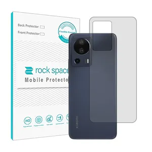 Transparent Rockspace HyGEL phone back protector suitable for Xiaomi 13Lite mobile phone