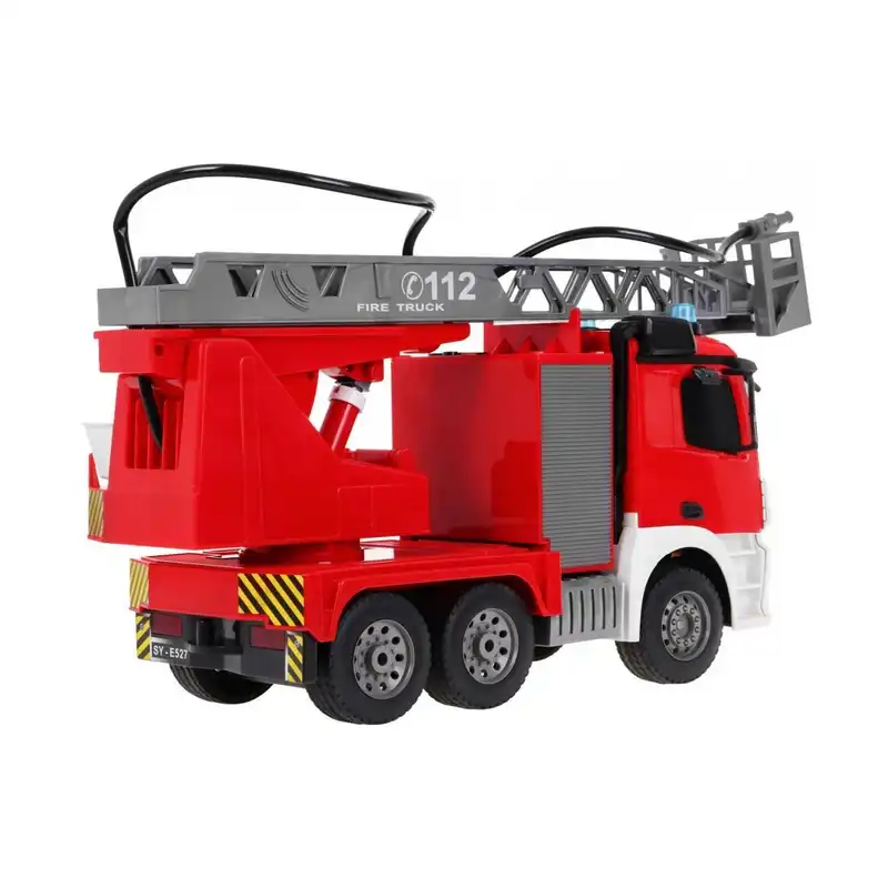 ماشین بازی کنترلی دبل ای مدل Mercedes Benz Antos Fire Truck