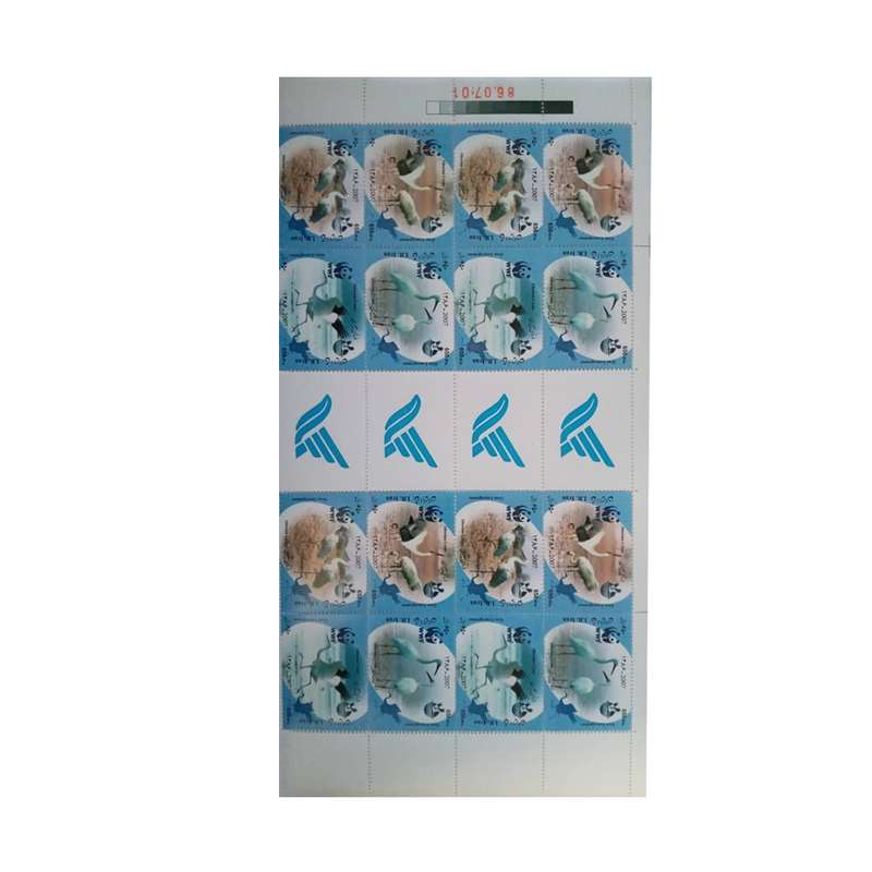 تمبر یادگاری مدل گونه های در حال انقراض 2 مجموعه 16 عددی