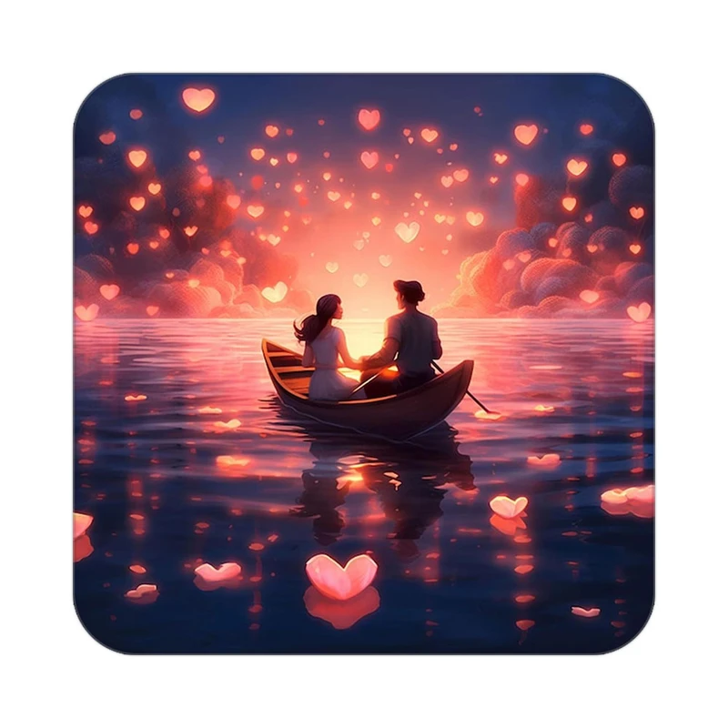 زیر لیوانی کاکتی مدل عاشقانه کد mp13149