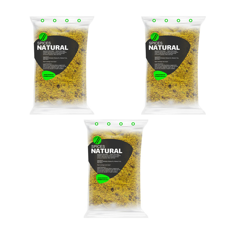 ادویه ترشی نچرال - 500 گرم بسته 3 عددی 