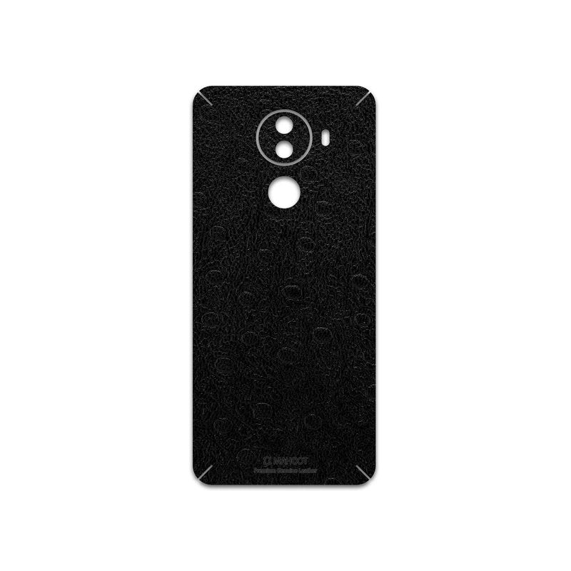 برچسب پوششی ماهوت مدل Ostrich-Leather مناسب برای گوشی موبایل جی ال ایکس M1