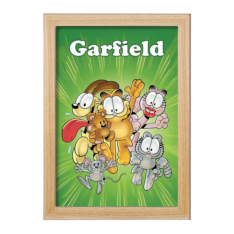 تابلو خندالو مدل گارفیلد کد F2108