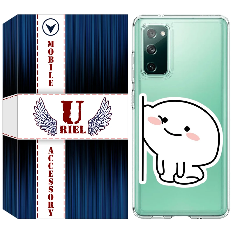 کاور یوریل مدل Clear کد 93 طرح لوس مناسب برای گوشی موبایل سامسونگ Galaxy S20 FE