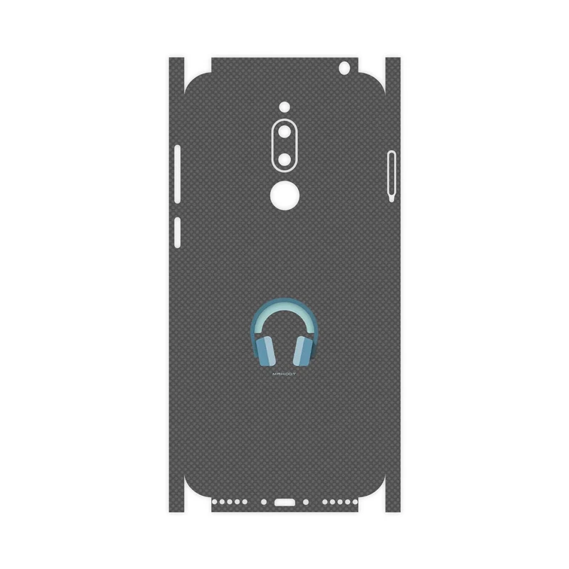 برچسب پوششی ماهوت مدل Minimal Headphone Icon-FullSkin مناسب برای گوشی موبایل میزو M6T