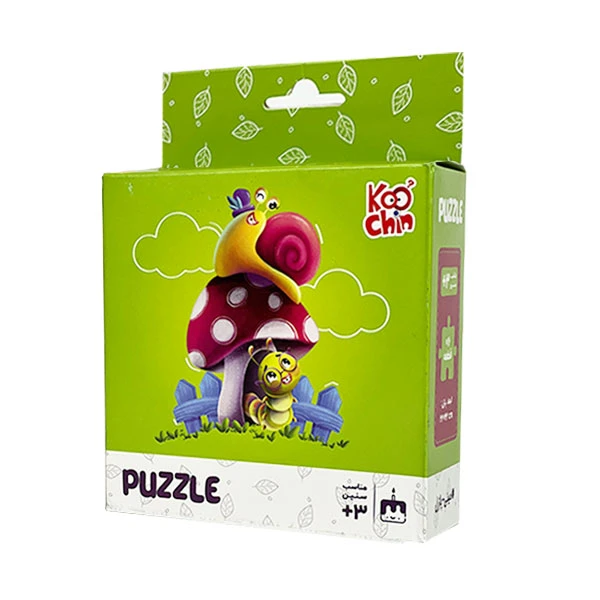 پازل 16 تکه کوچین طرح حشرات 