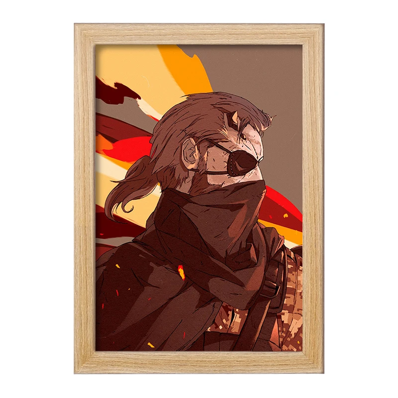 تابلو خندالو مدل بازی متال گیر (Metal Gear) کد 33159