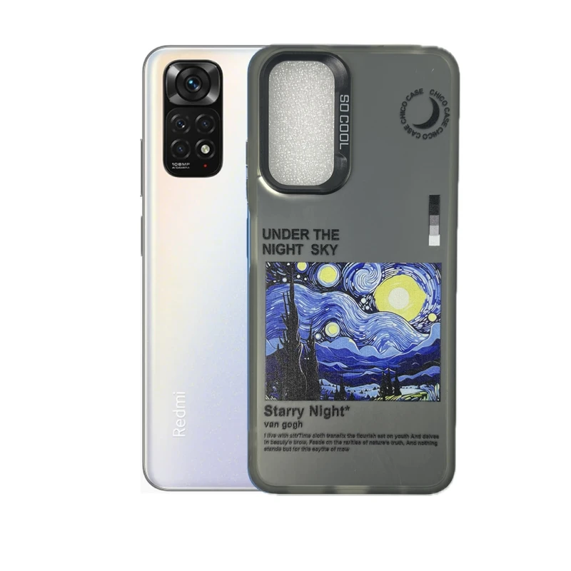 کاور طرح شب پرستاره مناسب برای گوشی موبایل شیائومی Redmi Note 11 4g