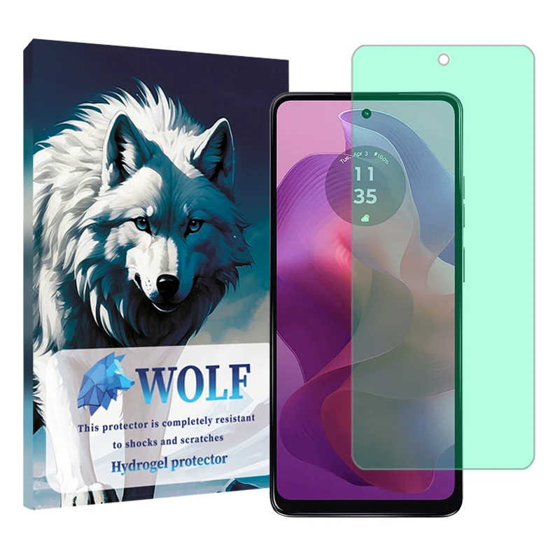 محافظ صفحه نمایش گرین لایت ولف مناسب برای گوشی موبایل موتورولا Moto G24