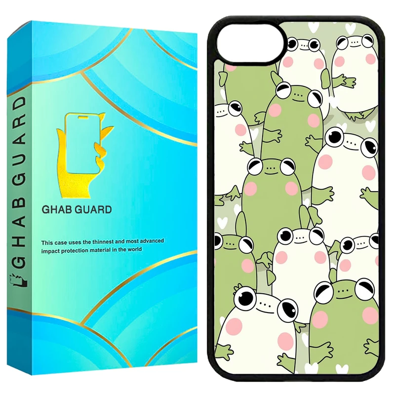 کاور قاب گارد طرح قورباغه مدل G16E مناسب برای گوشی موبایل اپل iPhone 16e