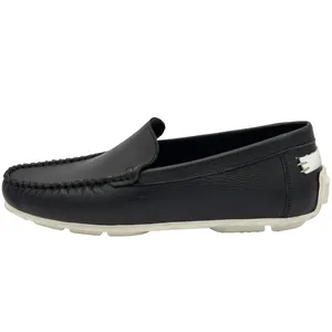 کفش کالج مردانه مدل چرم فلوتر کد 9813