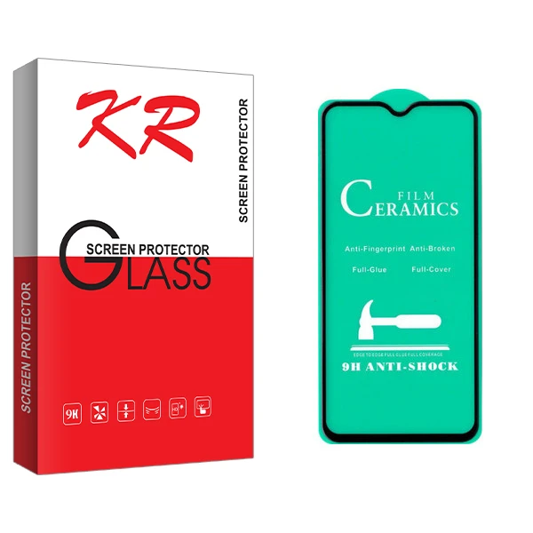 محافظ صفحه نمایش سرامیکی کی آر مدل +HD مناسب برای گوشی موبایل سامسونگ Galaxy A50