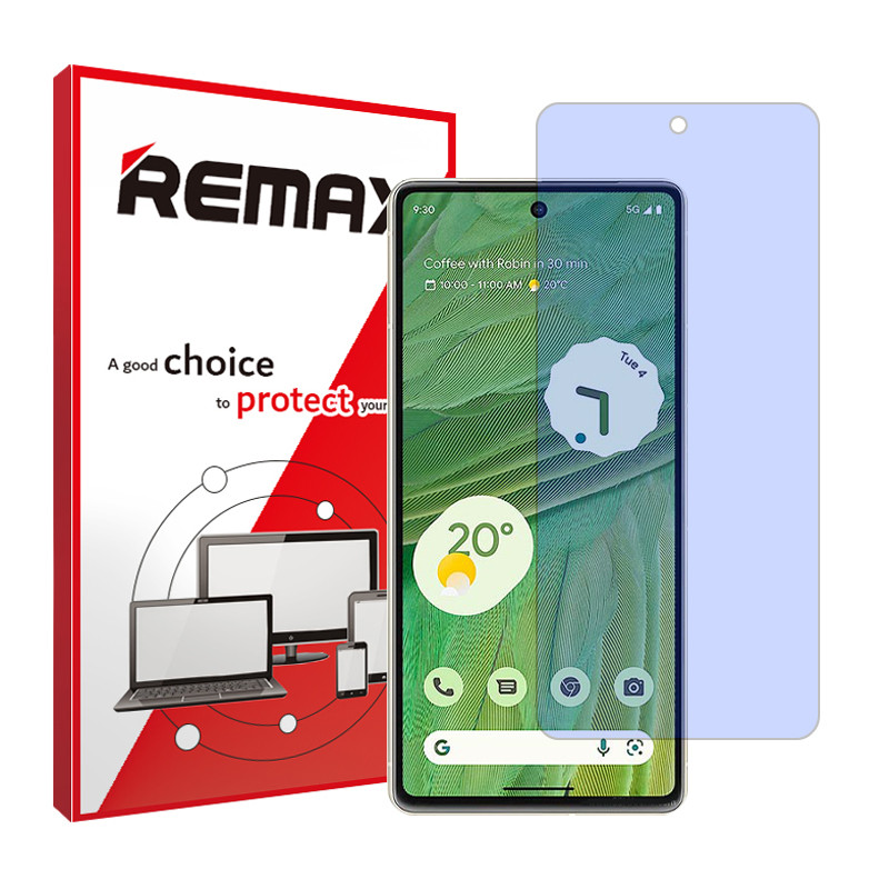 محافظ صفحه نمایش ضد اشعه آبی ریمکس مدل HyBLU مناسب برای گوشی موبایل گوگل Pixel 7