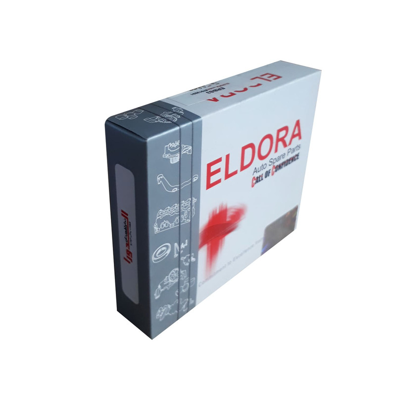 شمع خودرو الدورا مدل رزیستور سه پایه کد 87112331 مناسب برای پژو 206 تیپ 5 بسته 4 عددی