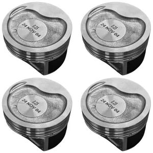 پیستون و گژن پین خودرو مدل MPN.025 مناسب برای تیبا کوییک اطلس بسته ۴ عددی