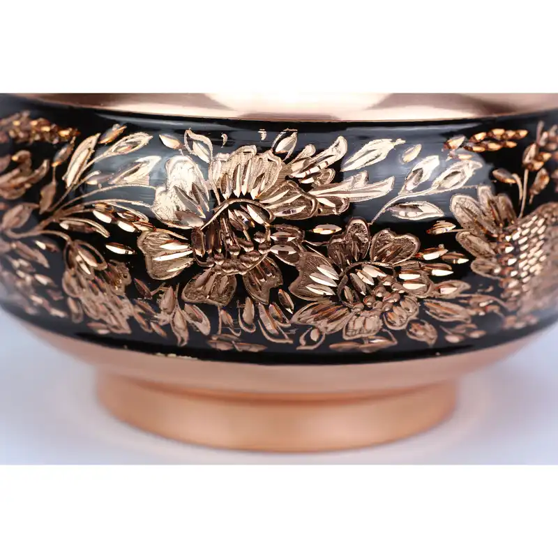 قندان مسی مدل الماس تراش کد bb1101