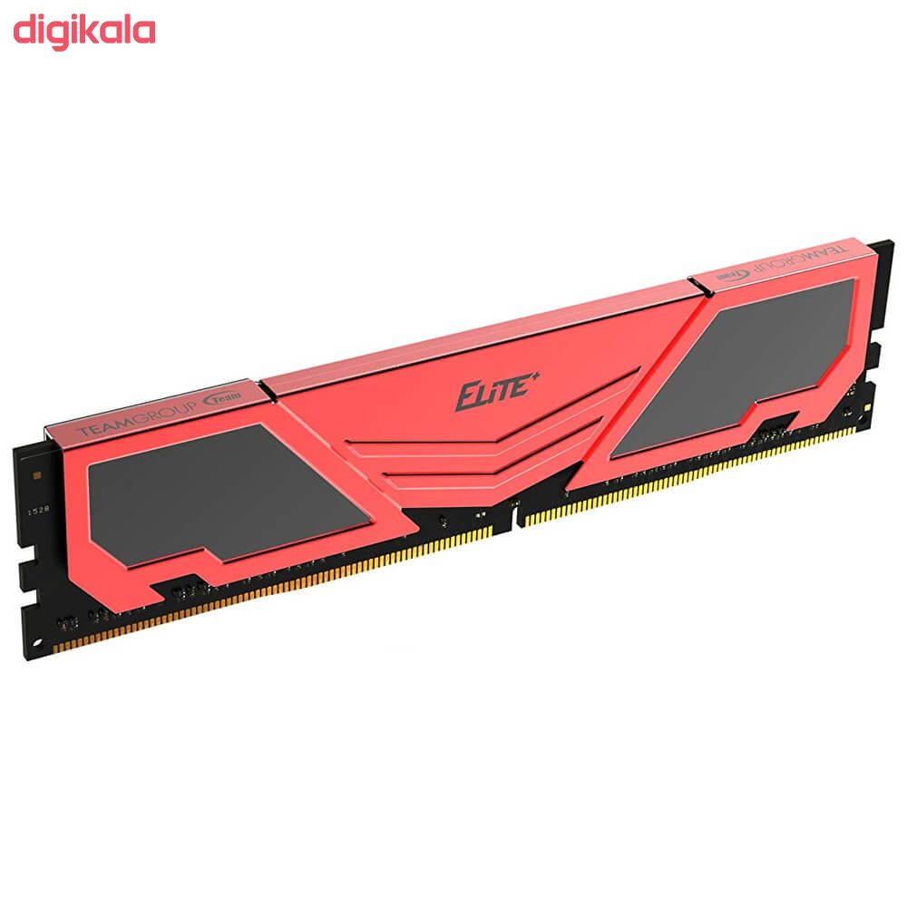 رم دسکتاپ DDR4 تک کاناله 3200 مگاهرتز CL22 تیم گروپ مدل ELITE PLUS ظرفیت 32 گیگابایت main 1 1