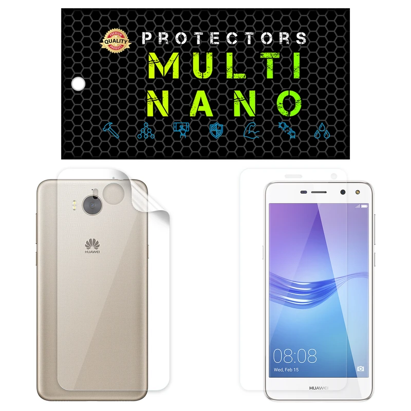 محافظ صفحه نمایش مولتی نانو مدل X-SFT مناسب برای گوشی موبایل هوآوی Y5 Prime 2017 به همراه محافظ پشت
