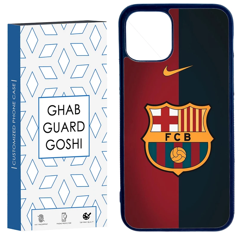 کاور قاب گارد گوشی طرح تیم بارسلونا کد TPU-090 مناسب برای گوشی موبایل اپل Iphone 11 PRO