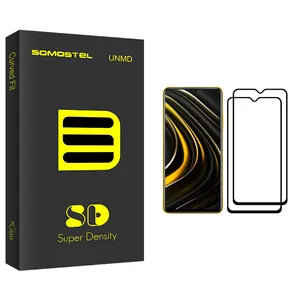 Somastel Sd Glass Screen Protector For Xiaomi Poco M3 Pack Of 2