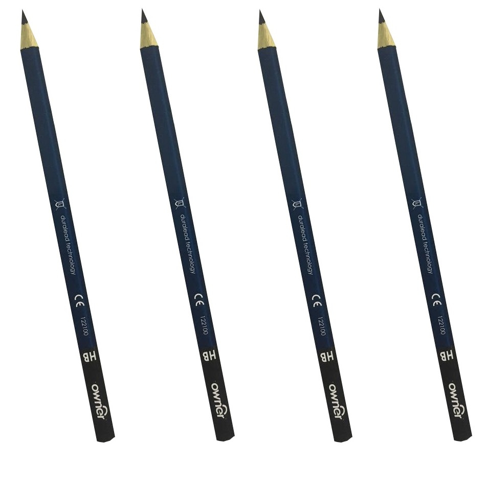 مداد مشکی اونر مدل HB 122100 کد 007 بسته 4 عددی