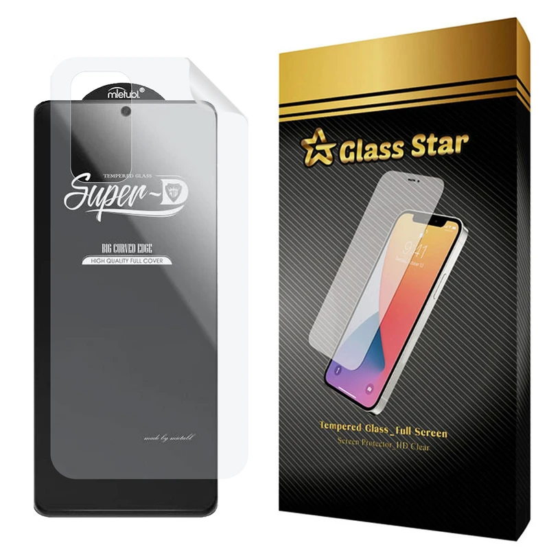 محافظ صفحه نمایش گلس استار مدل 2SN مناسب برای گوشی موبایل شیائومی Redmi Note 11 Pro به همراه محافظ پشت گوشی