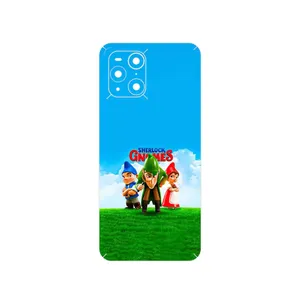 MAHOOT Sherlock Gnomes Cover Sticker for Oppo Find X3 Pro