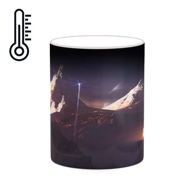 ماگ حرارتی کاکتی مدل فضا و کهکشان کد mgh20212